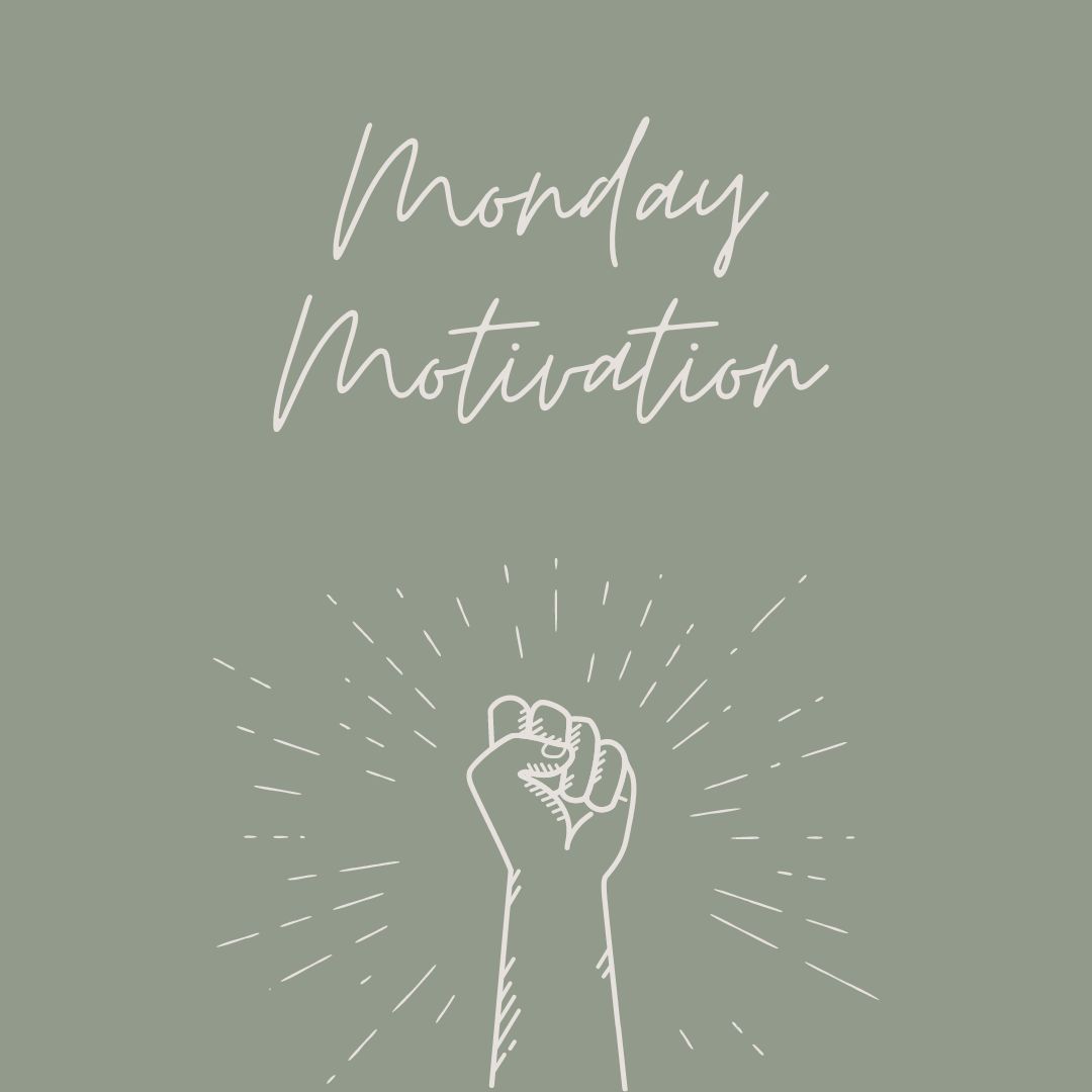 Monday motivation fist pump sparkle